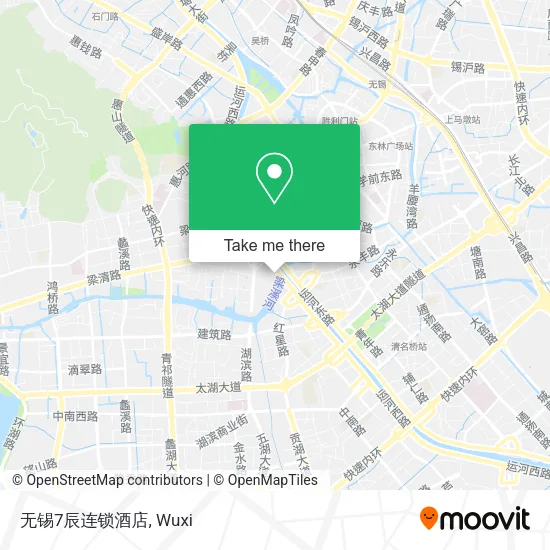 无锡7辰连锁酒店 map