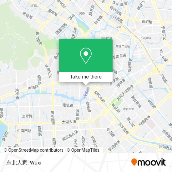 东北人家 map