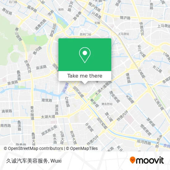 久诚汽车美容服务 map
