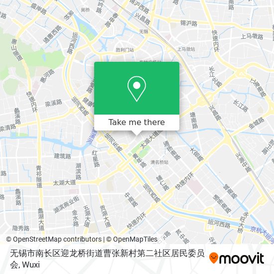 无锡市南长区迎龙桥街道曹张新村第二社区居民委员会 map