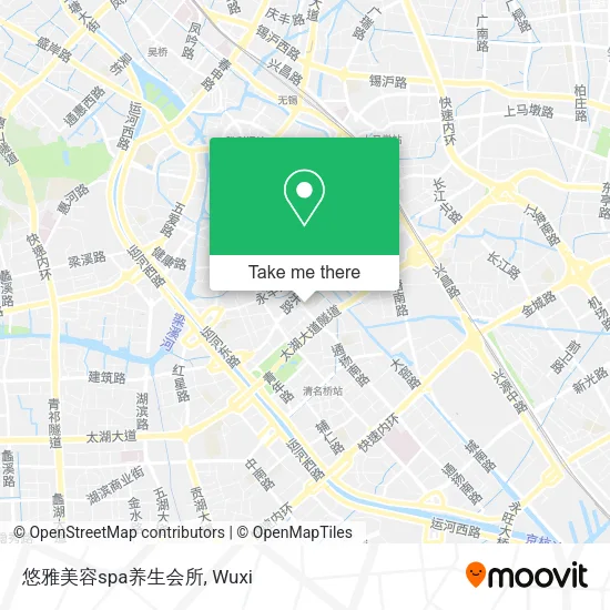 悠雅美容spa养生会所 map