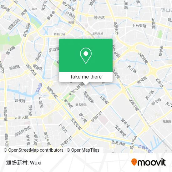 通扬新村 map