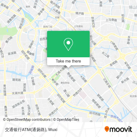 交通银行ATM(通扬路) map