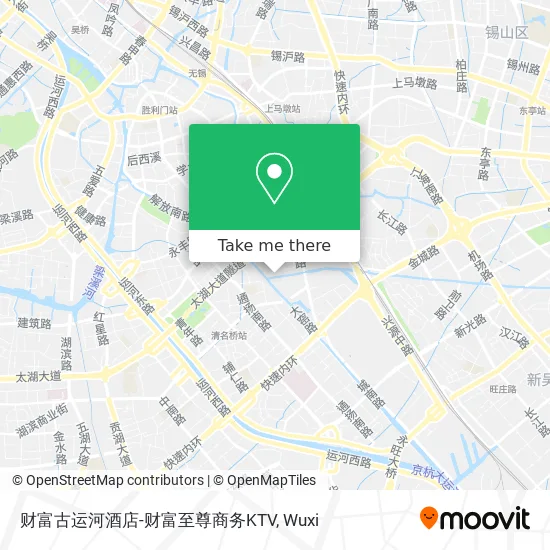 财富古运河酒店-财富至尊商务KTV map