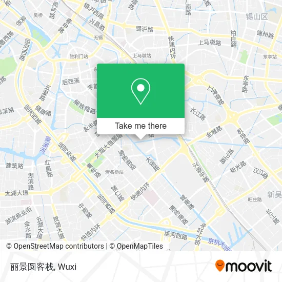 丽景圆客栈 map