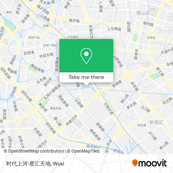 时代上河-星汇天地 map
