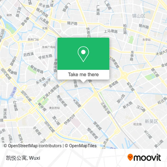 凯悦公寓 map