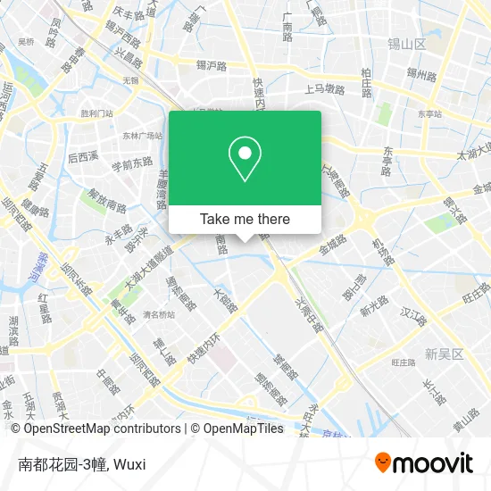 南都花园-3幢 map