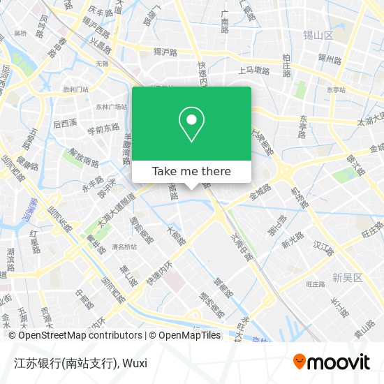 江苏银行(南站支行) map