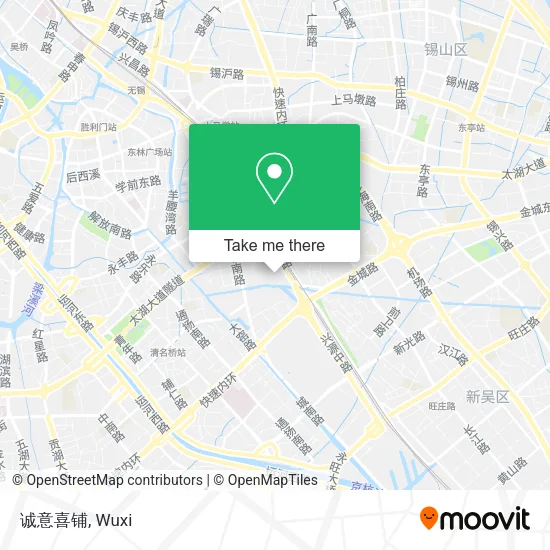 诚意喜铺 map
