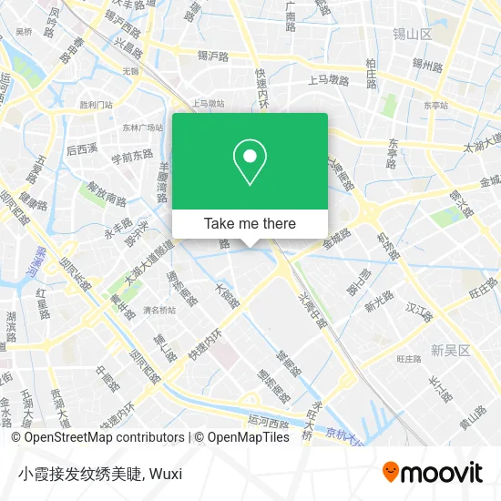 小霞接发纹绣美睫 map