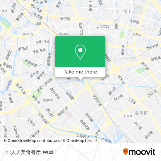 仙人居美食餐厅 map