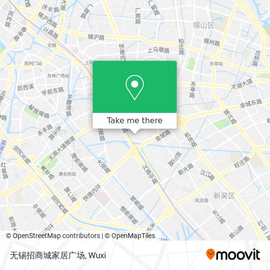 无锡招商城家居广场 map