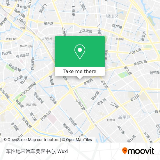 车怡地带汽车美容中心 map
