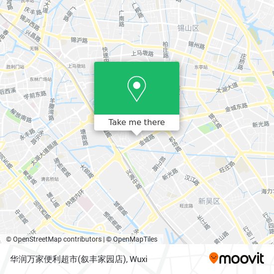 华润万家便利超市(叙丰家园店) map