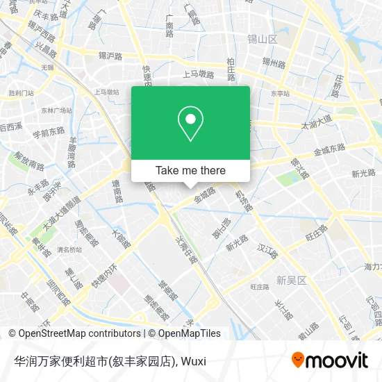 华润万家便利超市(叙丰家园店) map
