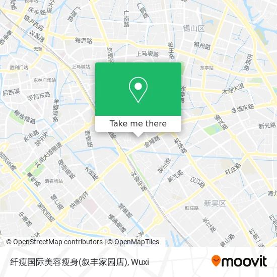 纤瘦国际美容瘦身(叙丰家园店) map