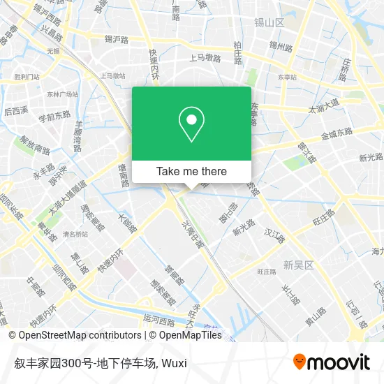 叙丰家园300号-地下停车场 map