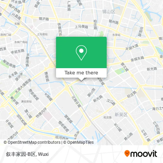 叙丰家园-B区 map