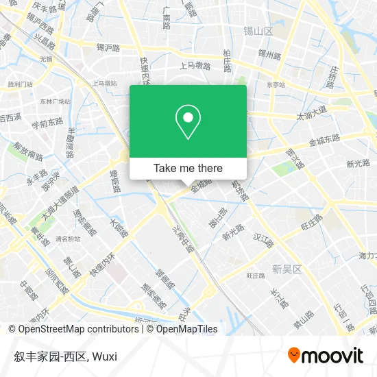 叙丰家园-西区 map