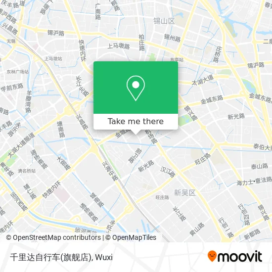 千里达自行车(旗舰店) map