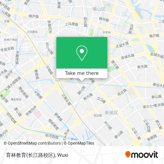 育林教育(长江路校区) map