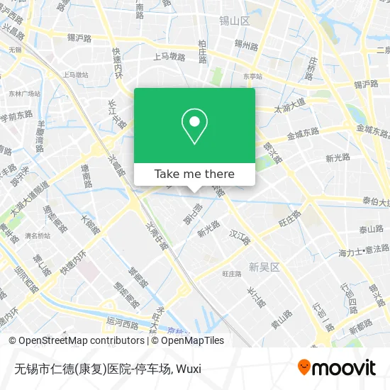 无锡市仁德(康复)医院-停车场 map