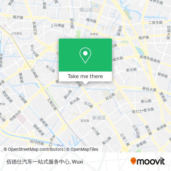 佰德仕汽车一站式服务中心 map