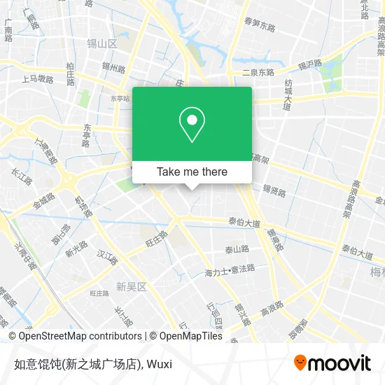 如意馄饨(新之城广场店) map