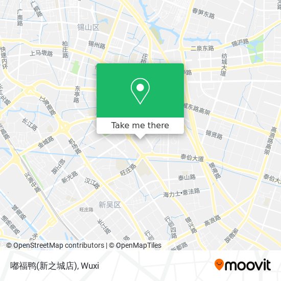 嘟福鸭(新之城店) map