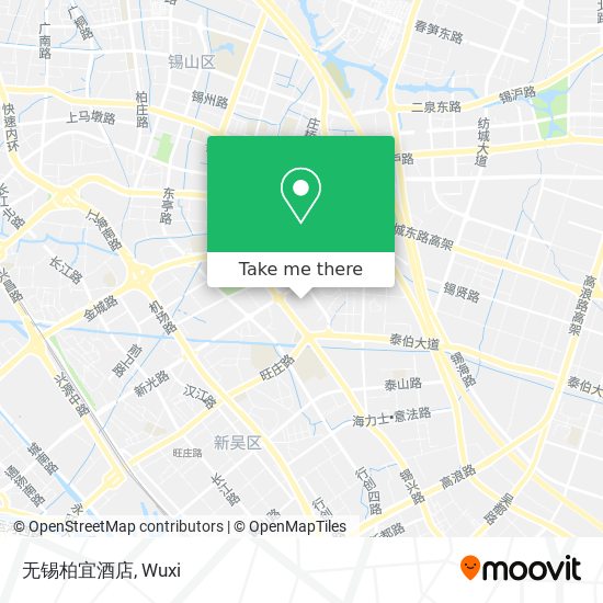 无锡柏宜酒店 map