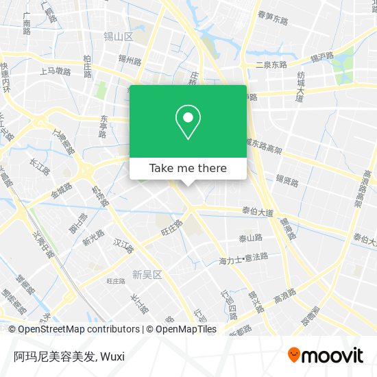 阿玛尼美容美发 map