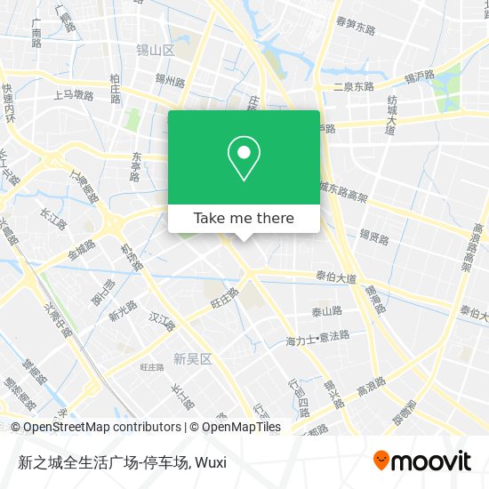 新之城全生活广场-停车场 map