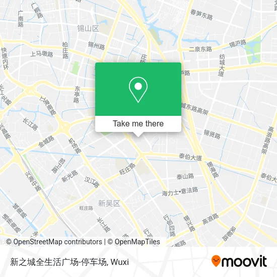 新之城全生活广场-停车场 map