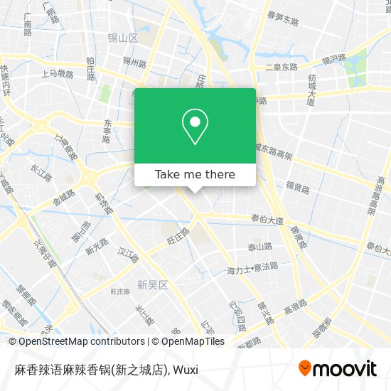 麻香辣语麻辣香锅(新之城店) map