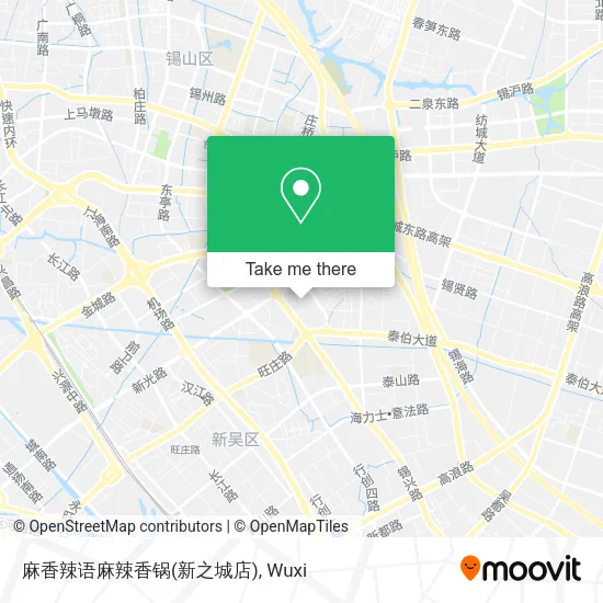 麻香辣语麻辣香锅(新之城店) map