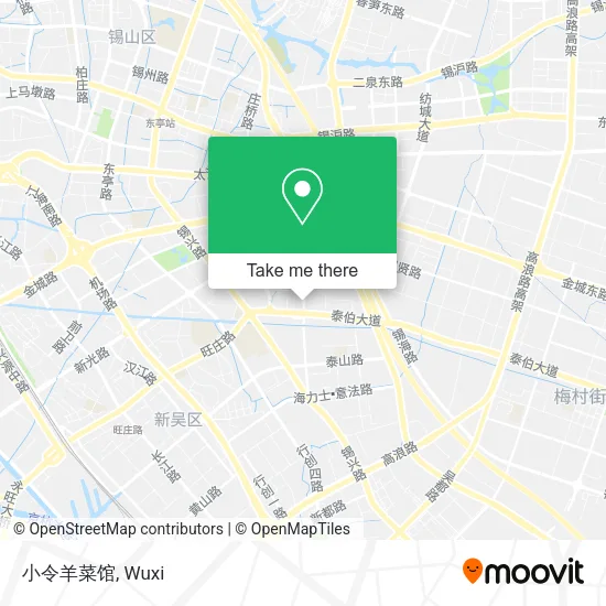 小令羊菜馆 map