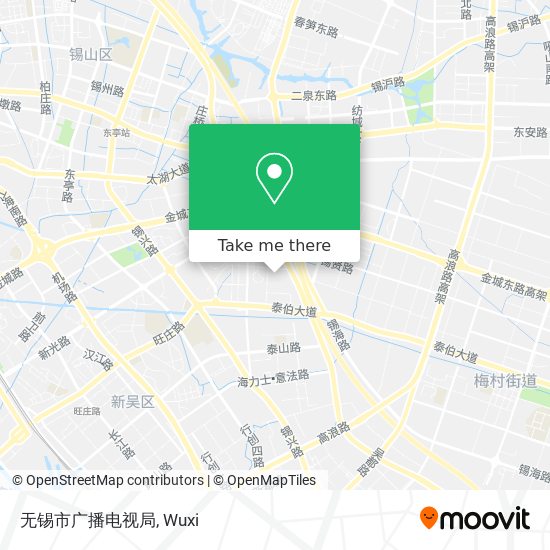 无锡市广播电视局 map