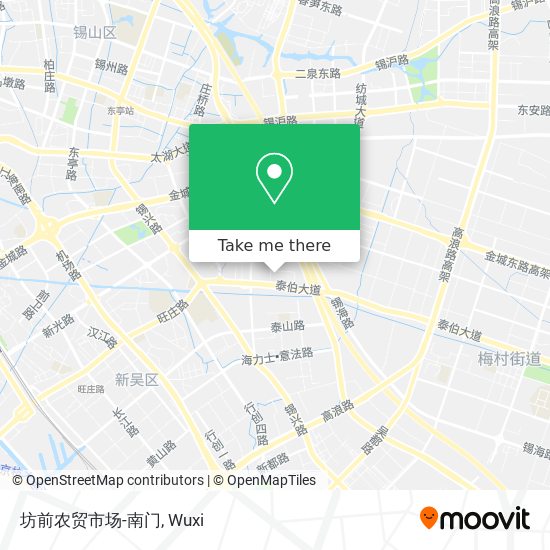 坊前农贸市场-南门 map