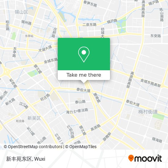 新丰苑东区 map