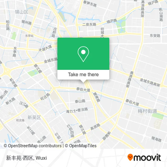新丰苑-西区 map