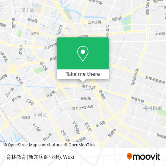 育林教育(新东坊商业街) map