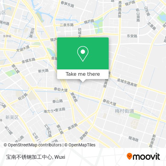 宝南不锈钢加工中心 map