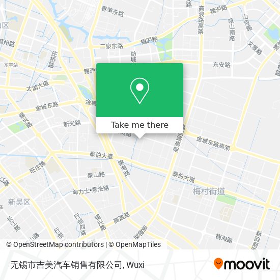 无锡市吉美汽车销售有限公司 map