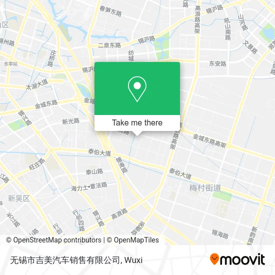 无锡市吉美汽车销售有限公司 map