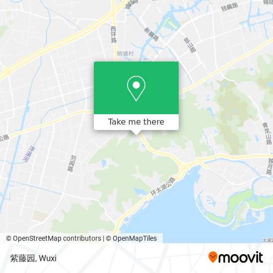 紫藤园 map