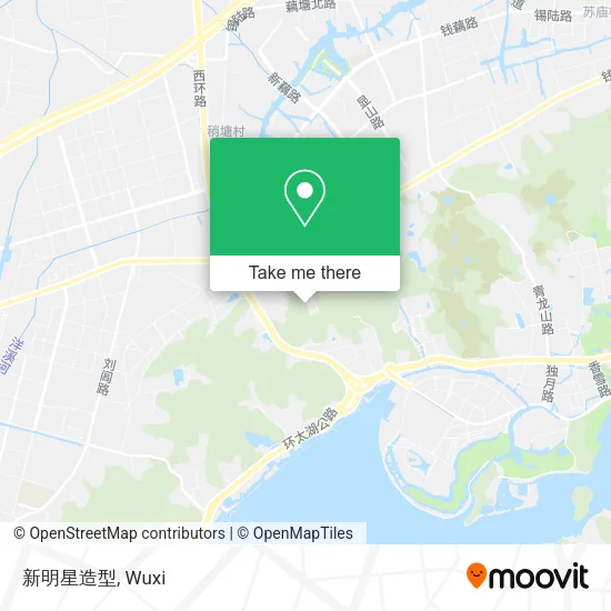 新明星造型 map