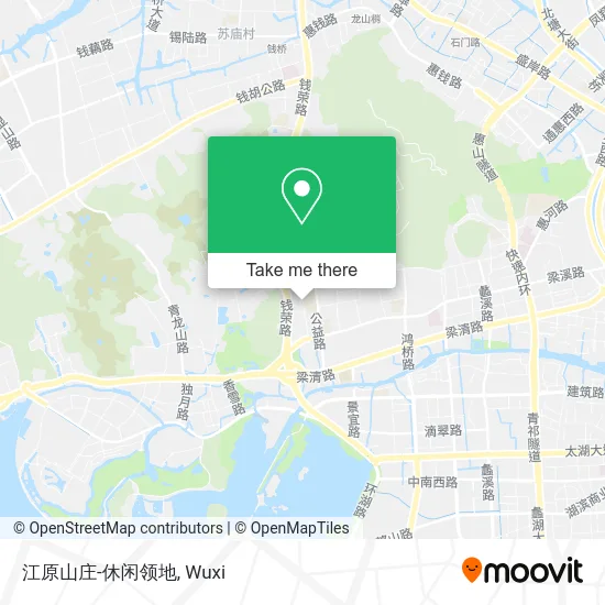 江原山庄-休闲领地 map