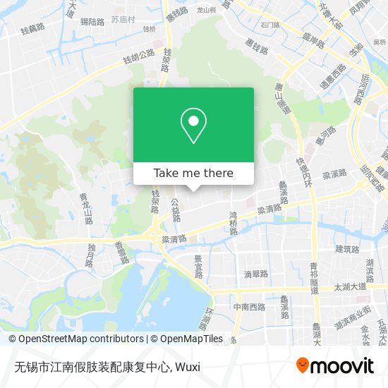 无锡市江南假肢装配康复中心 map