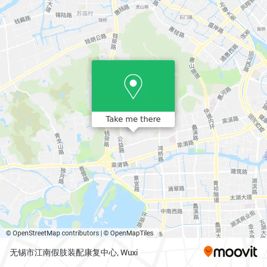 无锡市江南假肢装配康复中心 map